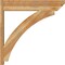 Ekena Millwork Thorton Slat Rough Sawn Outlooker, Western Red Cedar, 8"W x 38"D x 38"H OUT08X38X38THR06RWR - alternate 2